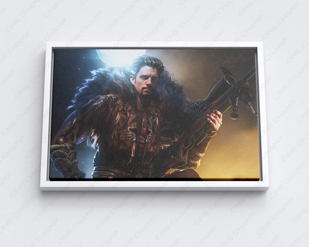 Kraven canvas for gaming room