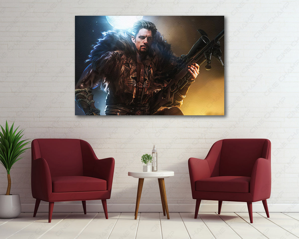 Kraven the Hunter cinematic artwork