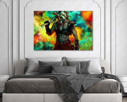 Krieg Borderlands character artwork