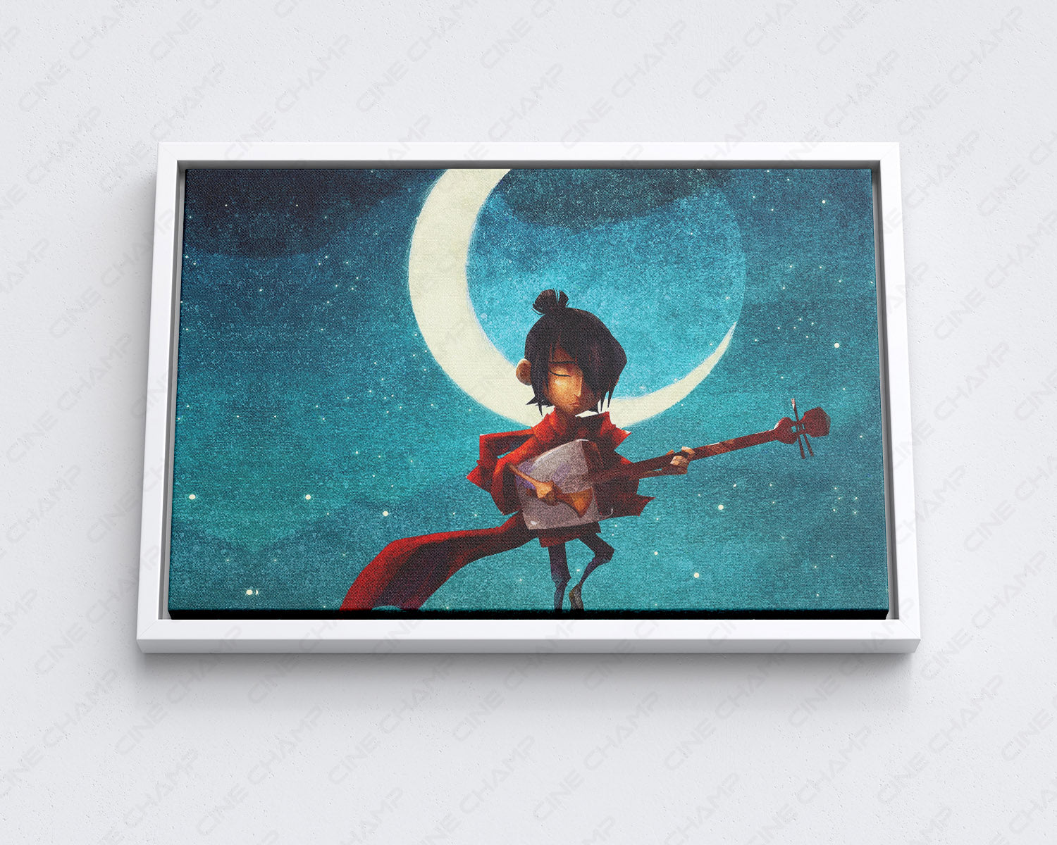 Premium Kubo and the Two Strings canvas print for fantasy movie fans and stylish home wall decor.