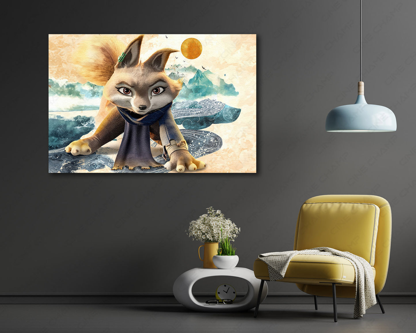 Zhen Kung Fu Panda Canvas Print