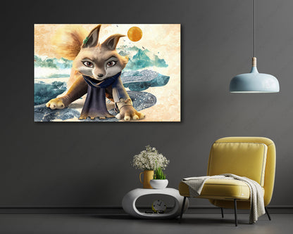 Zhen Kung Fu Panda Canvas Print