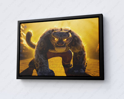 Kung Fu Panda villain canvas artwork