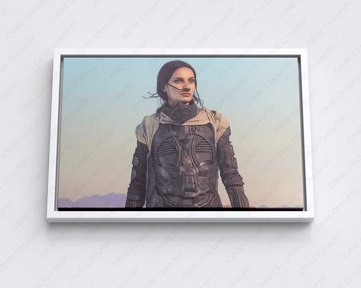 Lady Jessica Sci Fi Character Canvas