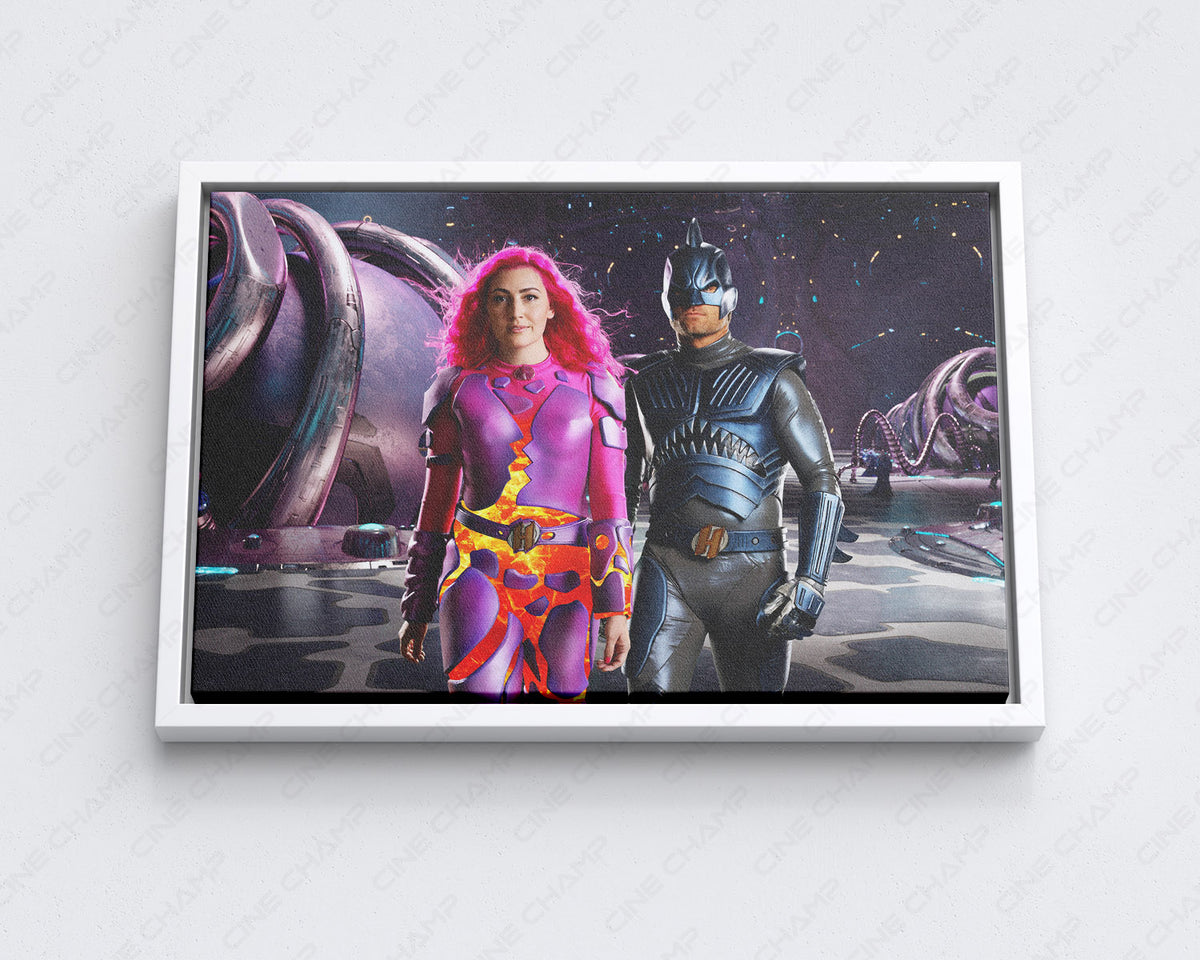 Lavagirl Superhero Wall Decor