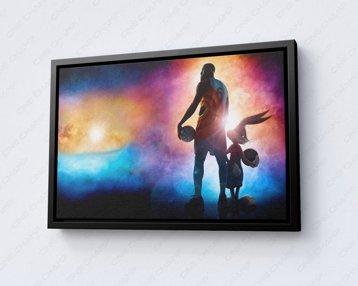 LeBron James Canvas Wall Art
