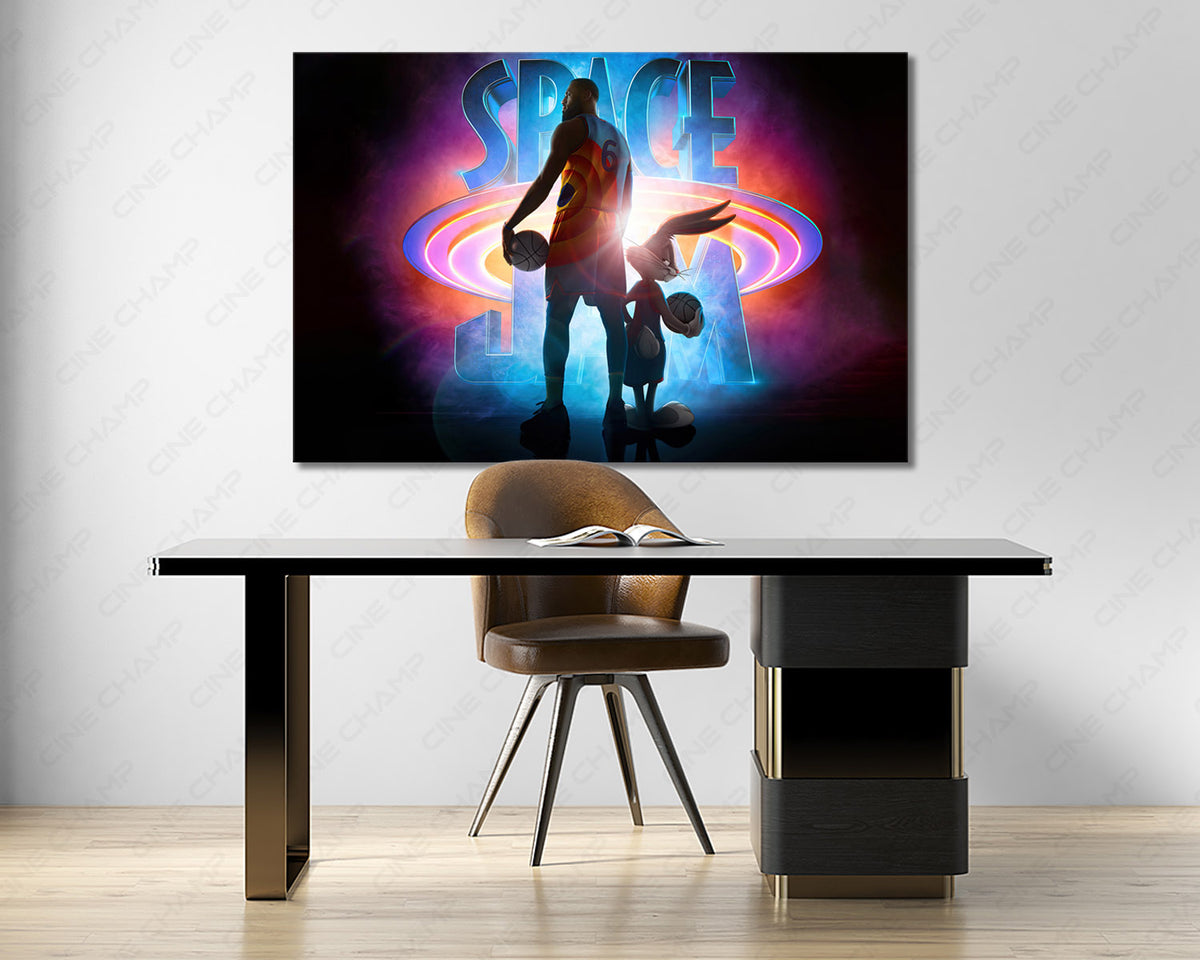 LeBron James Space Jam Canvas Print