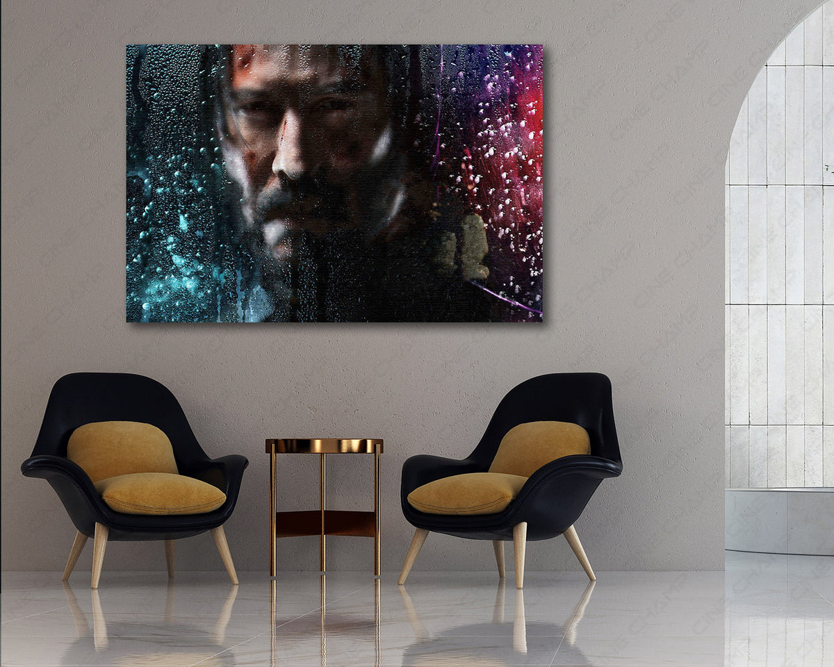 Legendary John Wick cinematic wall display