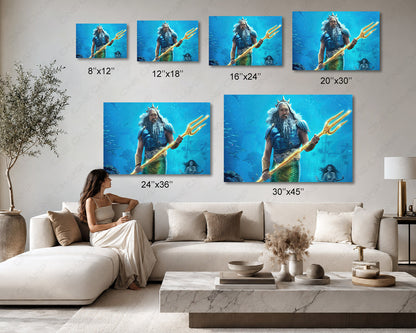Little Mermaid Gaming Room Wall Decor