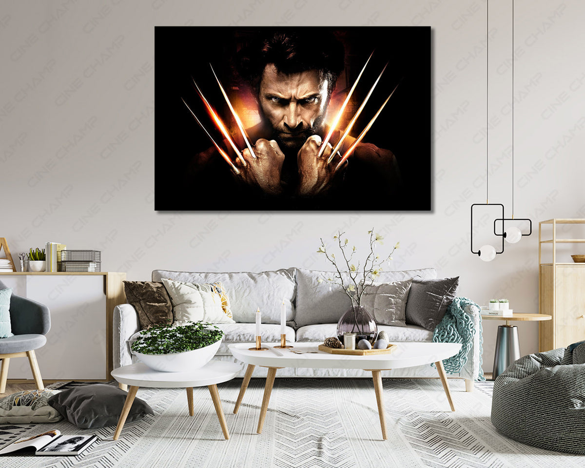 Logan Wolverine Movie Poster Canvas