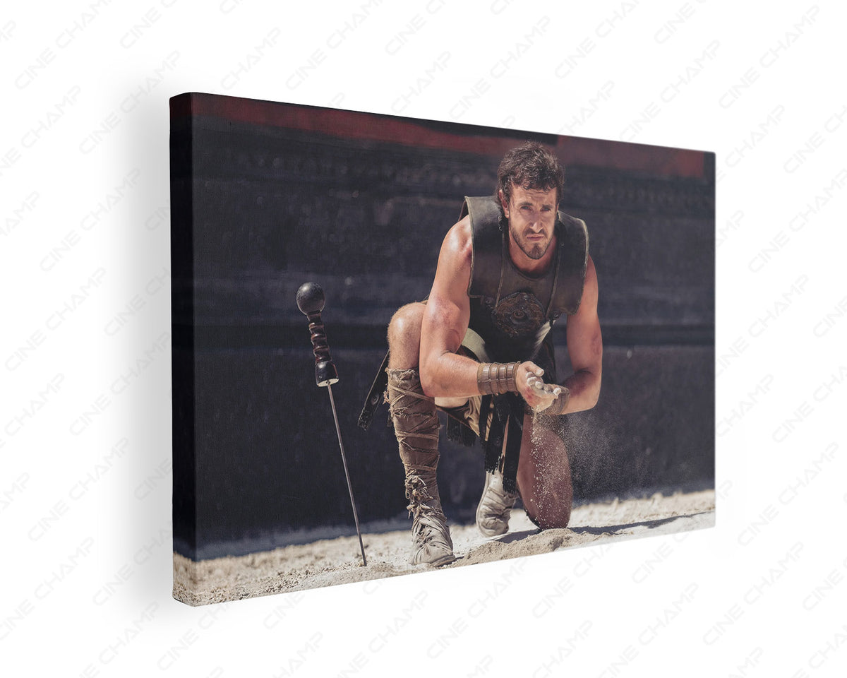 Lucius Gladiator II Canvas Wall Art
