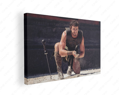 Lucius Gladiator II Canvas Wall Art
