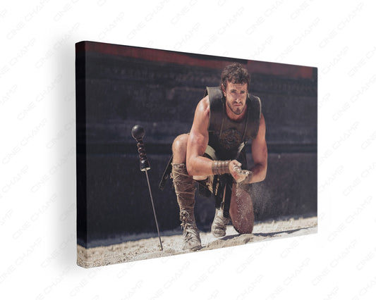 Lucius Gladiator II Canvas Wall Art