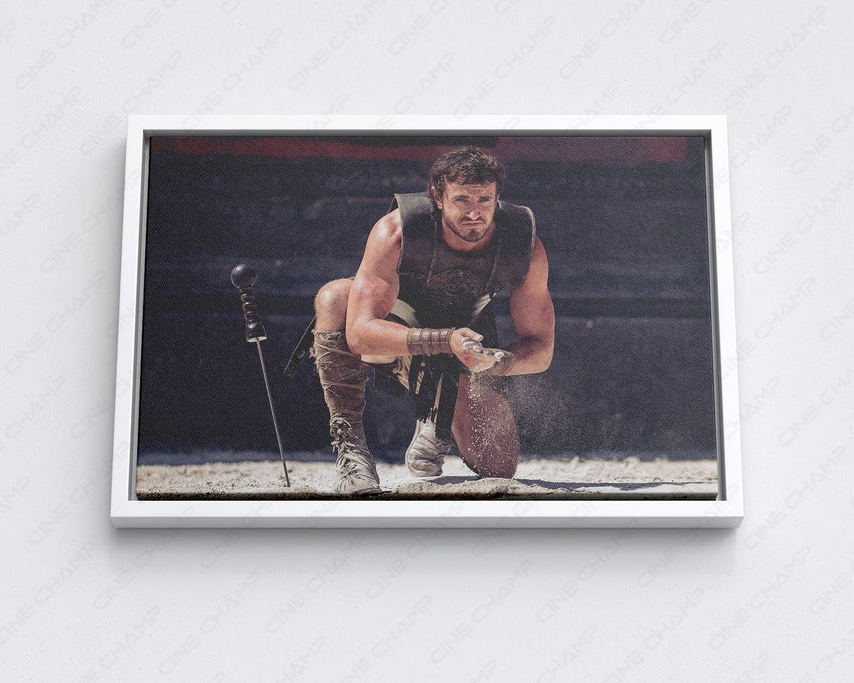 Lucius Gladiator Movie Poster Canvas