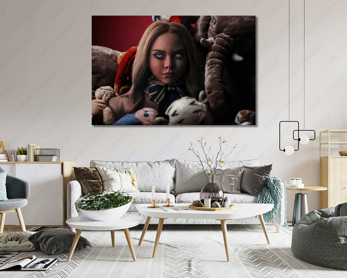 M3GAN Horror Movie Wall Decor