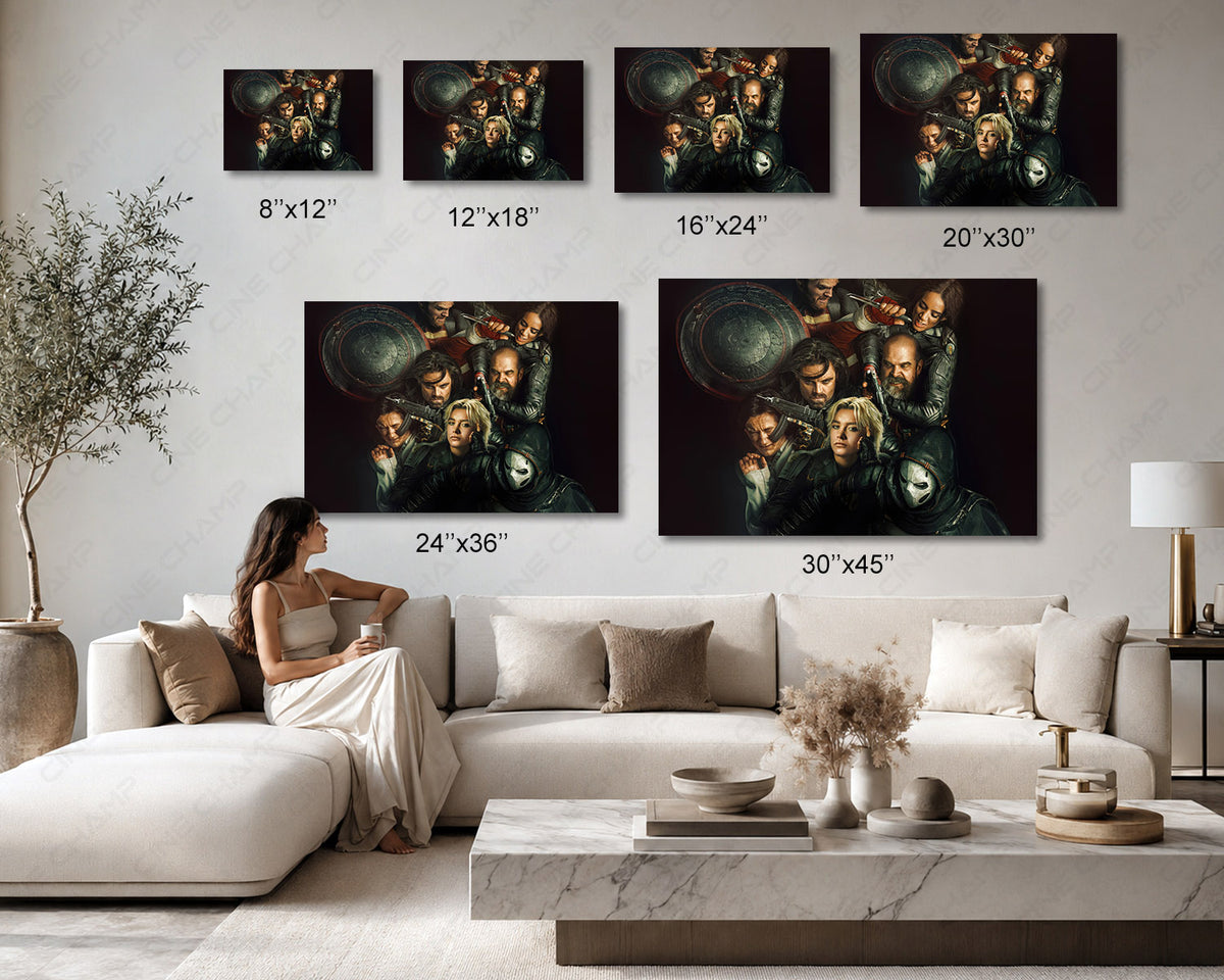 MCU Thunderbolts Character Wall Art