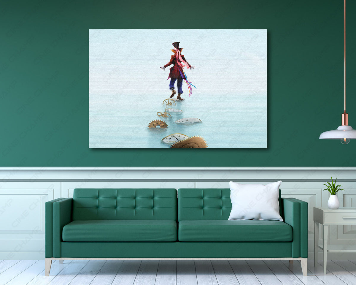 Mad Hatter Fantasy Movie Canvas Print