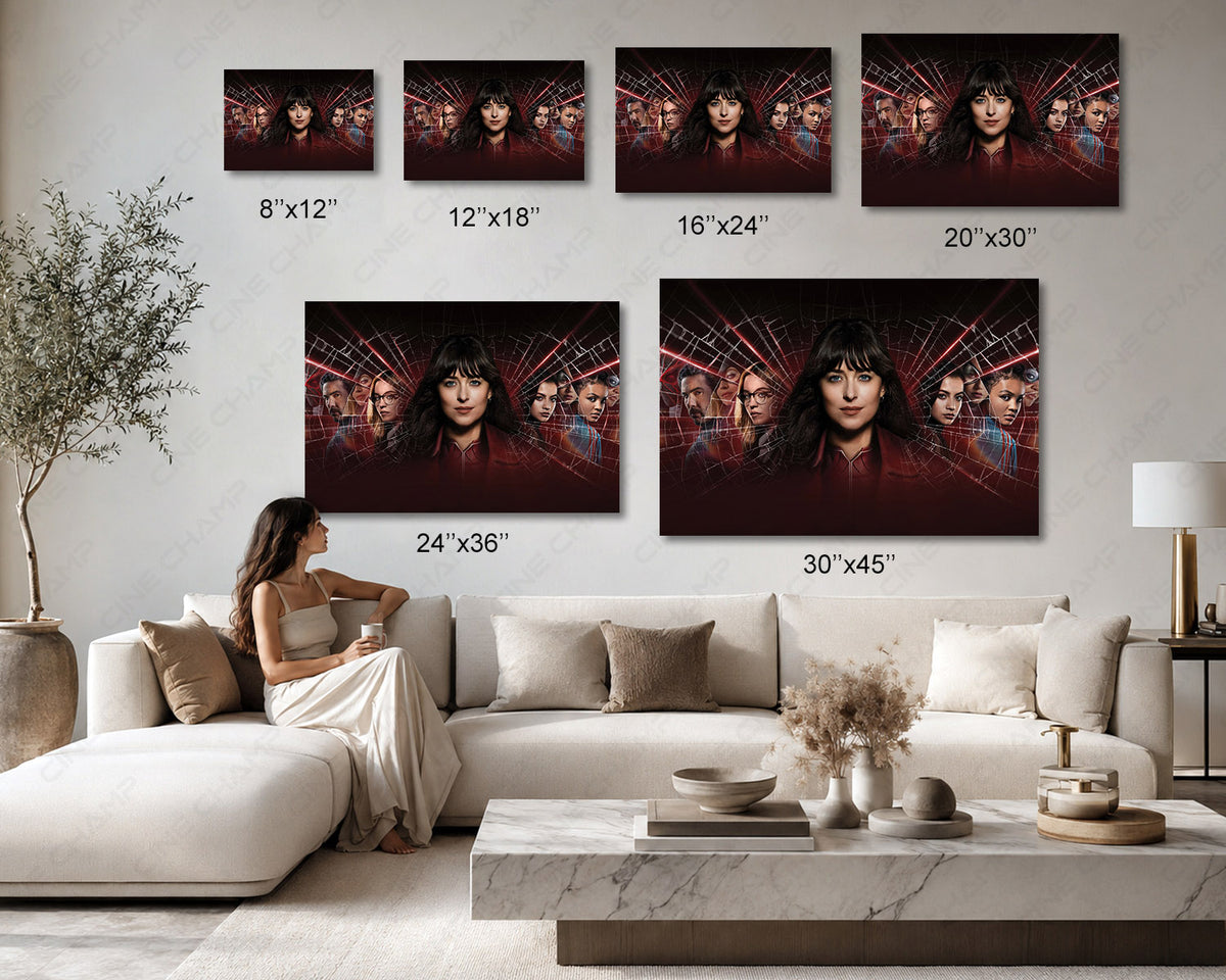 Madame Web Marvel Movie Wall Art