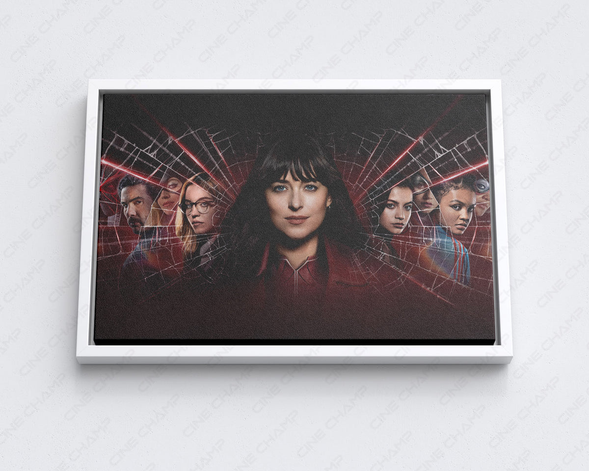 Madame Web Superhero Poster Canvas
