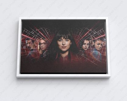 Madame Web Superhero Poster Canvas