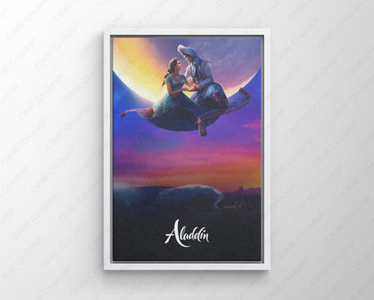 Magical Aladdin Character Artwork for Home Walls