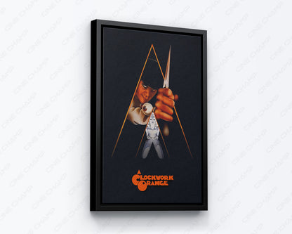 Malcolm McDowell A Clockwork Orange Canvas
