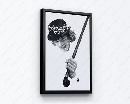 Malcolm McDowell Canvas