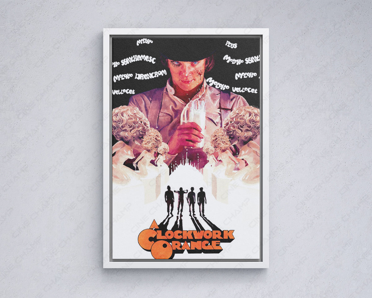 Malcolm McDowell Movie Poster Canvas