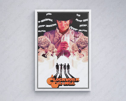 Malcolm McDowell Movie Poster Canvas