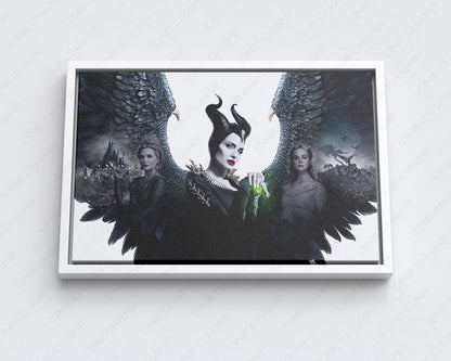 Maleficent Dark Fairytale Wall Art
