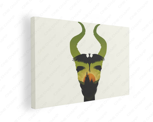Maleficent Enchanted Fantasy Canvas Print