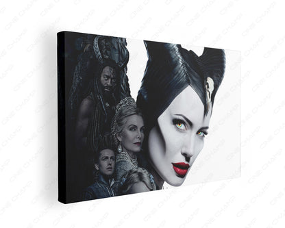 Maleficent Enchanting Fantasy Canvas Print