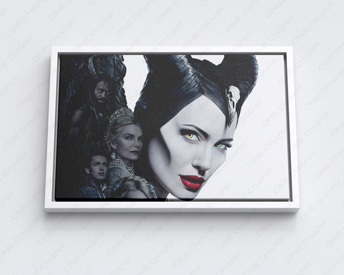 Maleficent Fairytale Villain Wall Art