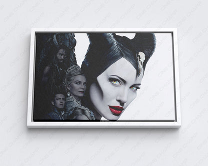 Maleficent Fairytale Villain Wall Art