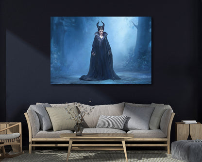 Maleficent Fantasy Movie Canvas Print