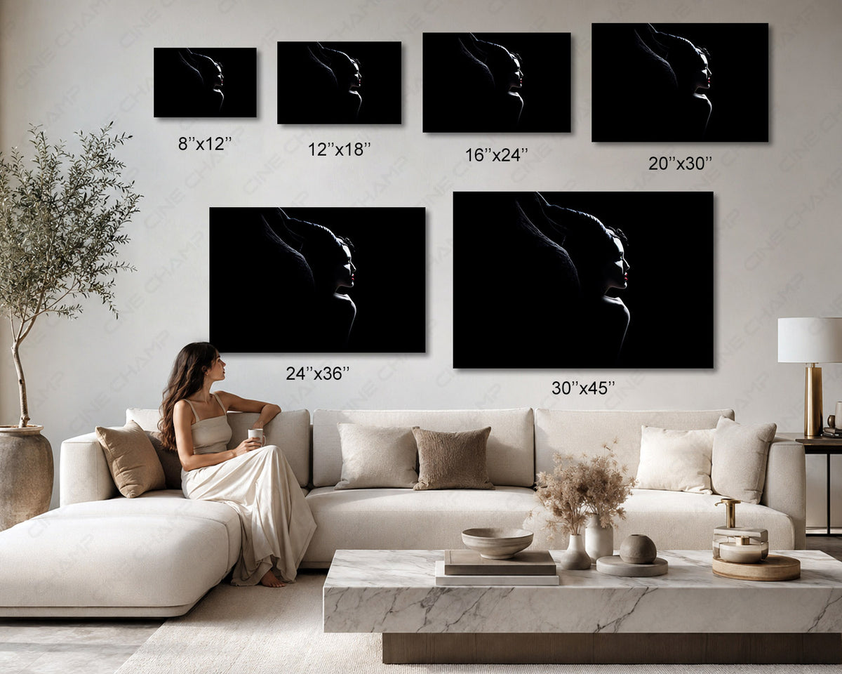 Maleficent Gothic Fantasy Wall Art