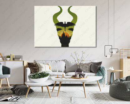 Maleficent Magical Character Wall Art
