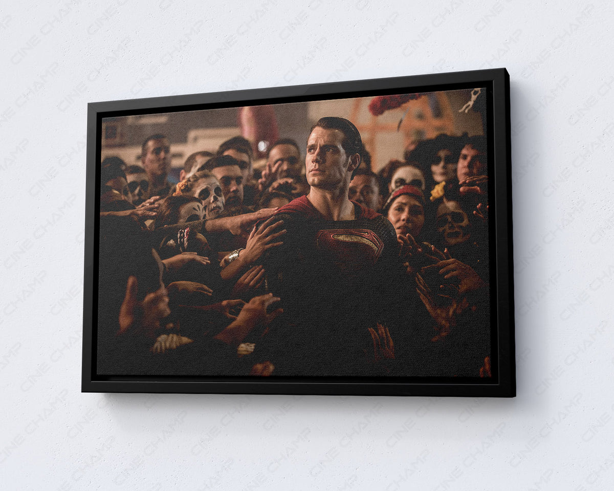 Man of Steel wall decor canvas