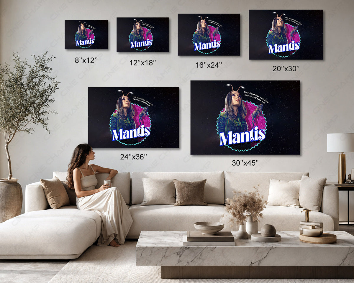 Mantis Marvel Character Wall Art