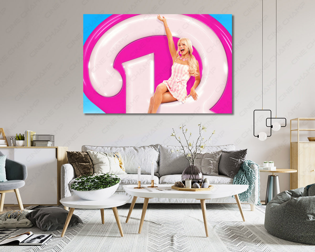 Margot Robbie Barbie Artwork