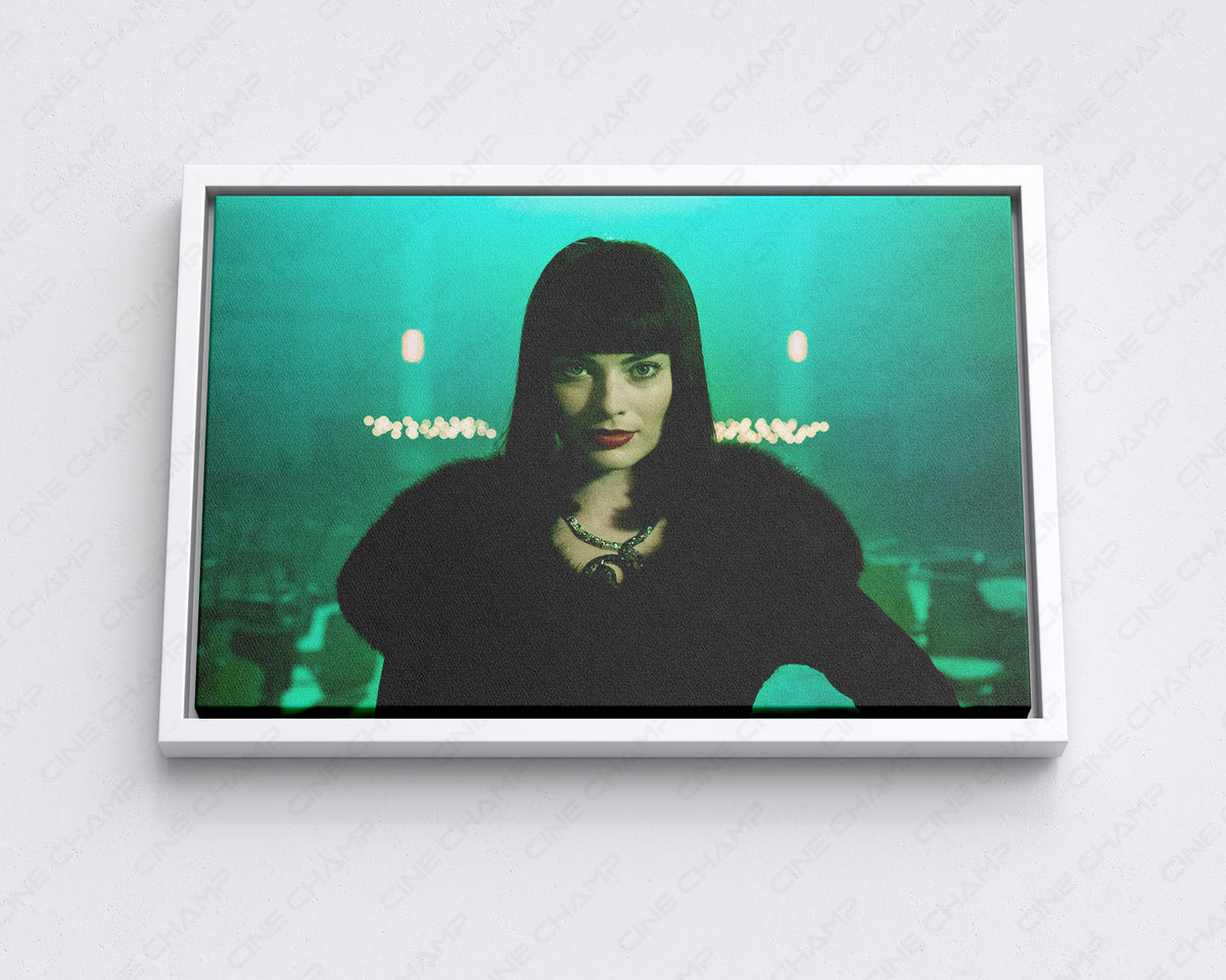 Margot Robbie Dark Thriller Movie Canvas