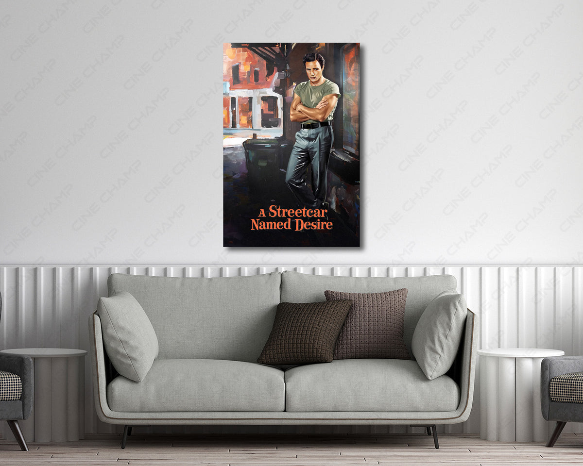 Marlon Brando Stanley Kowalski Canvas