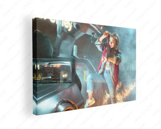 Marty McFly Back To The Future Canvas Wall Art