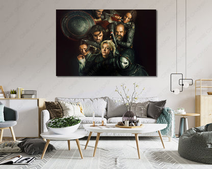Marvel Antihero Team Canvas Artwork