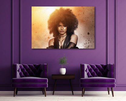 Marvel Domino character canvas artwork