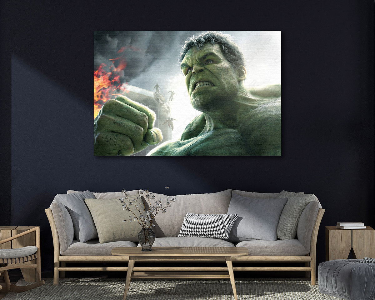 Marvel Hulk canvas artwork