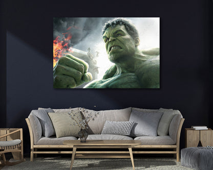 Marvel Hulk canvas artwork
