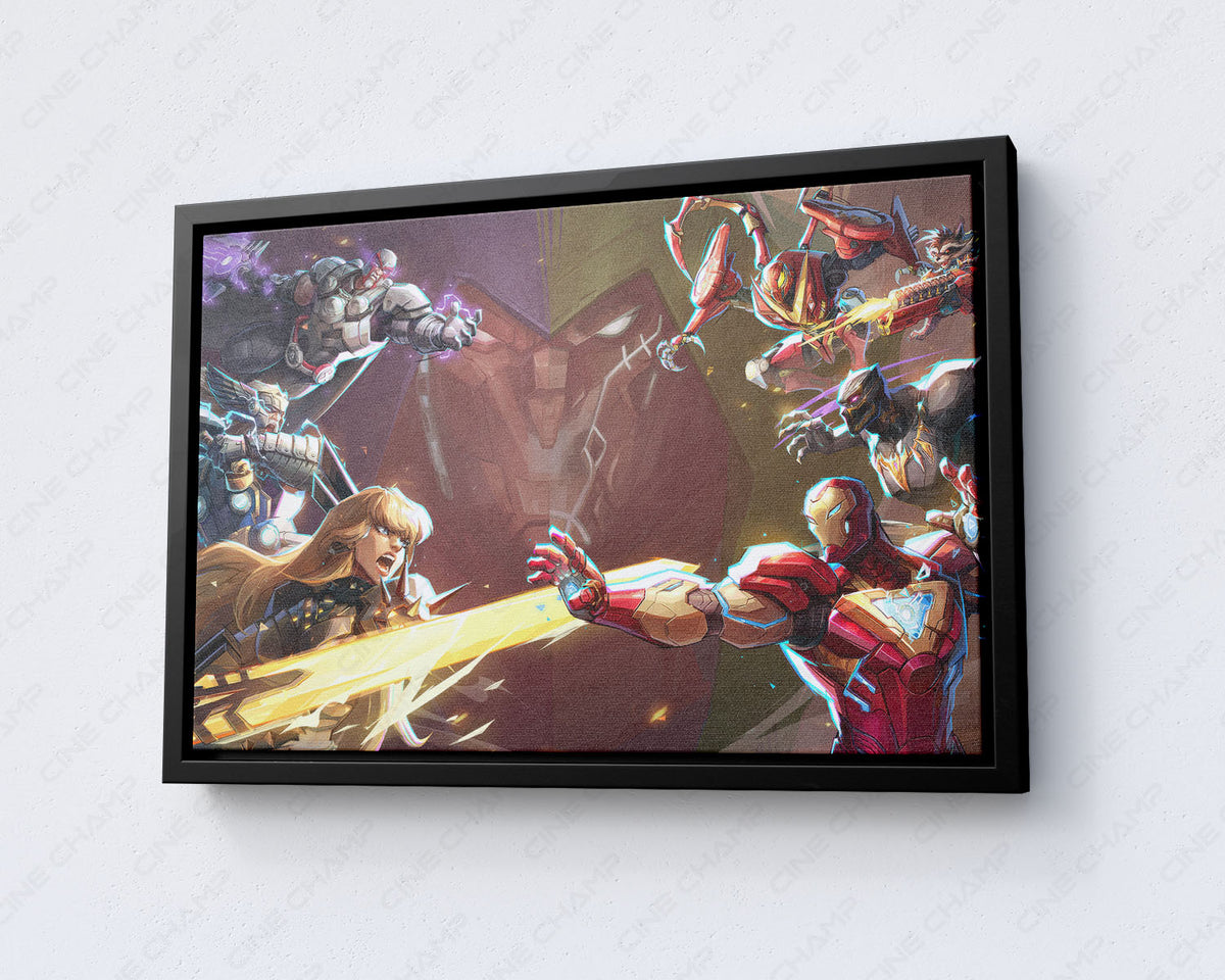 Marvel Rivals canvas for gaming setup