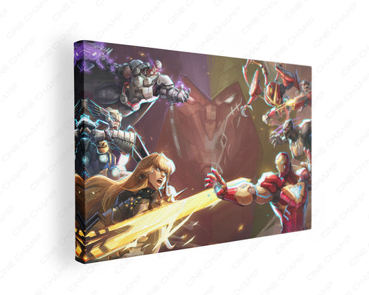 Marvel Rivals canvas wall art