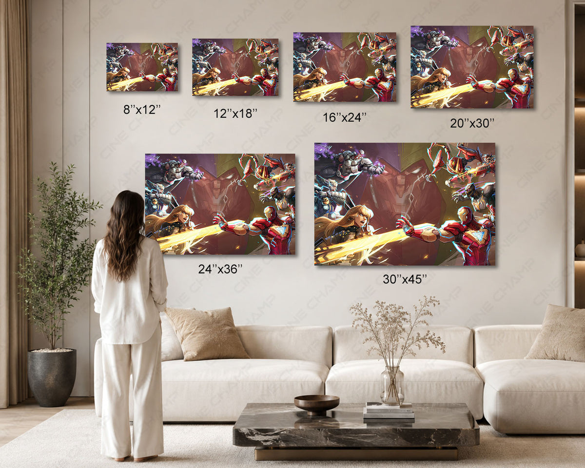 Marvel Rivals collector wall art
